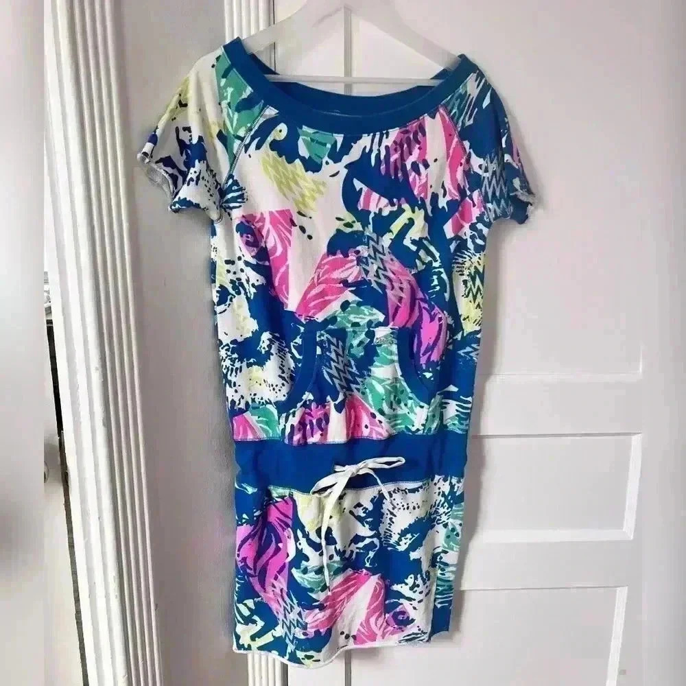 90s Y2K Diesel Colorful Romper Dress